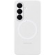 Husa pentru Galaxy S26, Silicone Magnet Case, White