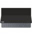 Husa Book Cover Keyboard Slim pentru Galaxy Tab S12+, Black