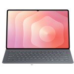 Husa Book Cover Keyboard Slim pentru Galaxy Tab S12 Ultra | Tab S11 Ultra, Black