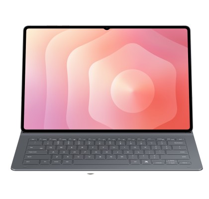 Husa Book Cover Keyboard Slim pentru Galaxy Tab S12 Ultra | Tab S11 Ultra, Black