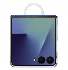 Husa Clear Case pentru Samsung Galaxy Z Flip7, Transparent