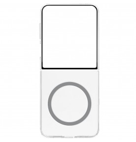 Husa Clear Magnet Case pentru Samsung Galaxy Z Flip7, Transparent