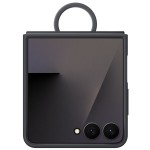 Husa Silicone Case pentru Samsung Galaxy Z Flip7, Black