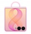 Husa pentru Galaxy Z Flip8, Silicone Ring Magnet Case, Violet