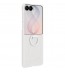 Husa pentru Galaxy Z Flip8, Silicone Ring Magnet Case, White