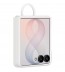 Husa pentru Galaxy Z Flip8, Silicone Ring Magnet Case, White