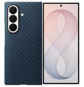 Husa pentru Galaxy Z Fold8 Ultra, Carbon Magnet Case, Blue