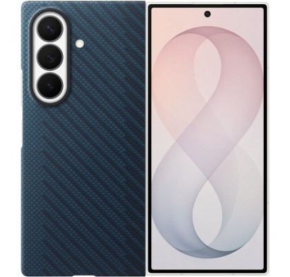 Husa pentru Galaxy Z Fold8 Ultra, Carbon Magnet Case, Blue