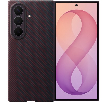 Husa pentru Galaxy Z Fold8 Ultra, Carbon Magnet Case, Violet