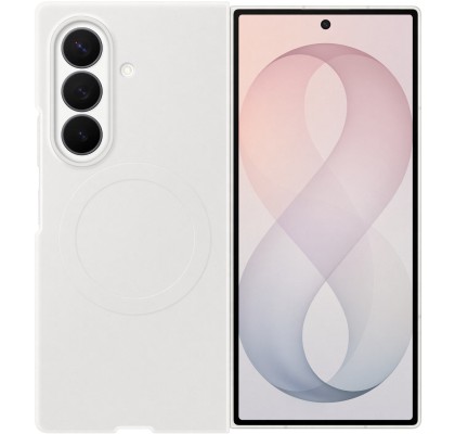 Husa pentru Galaxy Z Fold8 Ultra, Silicone Magnet Case, Cream
