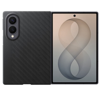 Husa pentru Galaxy Z Fold8, Carbon Magnet Case, Black