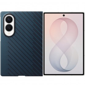 Husa pentru Galaxy Z Fold8, Carbon Magnet Case, Blue