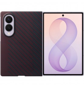 Husa pentru Galaxy Z Fold8, Carbon Magnet Case, Violet