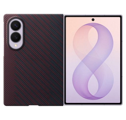 Husa pentru Galaxy Z Fold8, Carbon Magnet Case, Violet