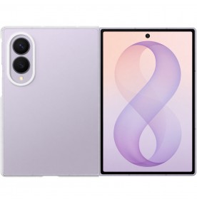 Husa pentru Galaxy Z Fold8, Clear Case, Black, Transparent