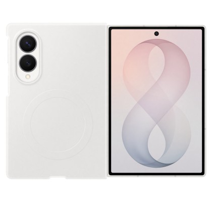 Husa pentru Galaxy Z Fold8, Silicone Magnet Case, Cream