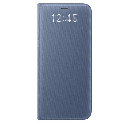 Husa LED View Cover pentru Samsung Galaxy S8, Blue
