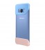 Husa 2 Piece Cover Samsung Galaxy S8 G950, Blue si Peach