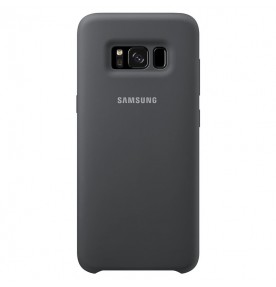 Husa Silicone Cover pentru Samsung Galaxy S8, Silver