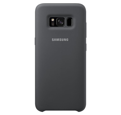 Husa Silicone Cover pentru Samsung Galaxy S8, Silver