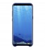 Husa Alcantara Cover pentru Samsung Galaxy S8 Plus, Blue