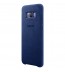 Husa Alcantara Cover pentru Samsung Galaxy S8 Plus, Blue