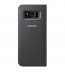 Husa LED View Cover pentru Samsung Galaxy S8 Plus, Black