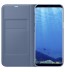 Husa LED View Cover pentru Samsung Galaxy S8 Plus, Blue