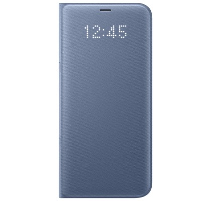 Husa LED View Cover pentru Samsung Galaxy S8 Plus, Blue