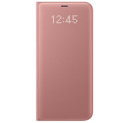 Husa LED View Cover pentru Samsung Galaxy S8 Plus, Pink