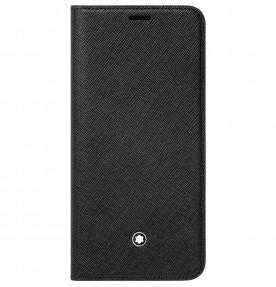 Husa Flip Wallet Montblanc Sartorial pentru Samsung Galaxy S9, Black