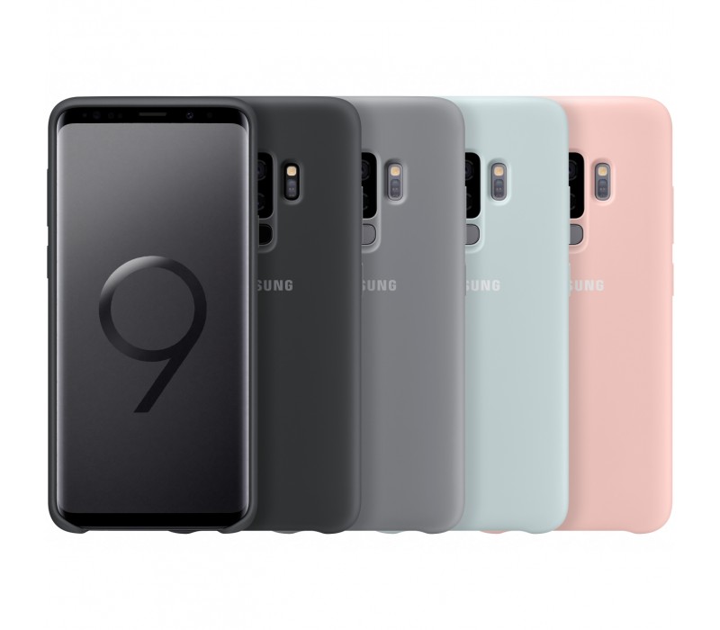 Husa Silicone Cover Pentru Samsung Galaxy S9 Plus Gray