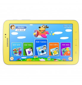 Tableta Samsung Galaxy Tab 3 Kids T2105, 8GB, Greenish Yellow