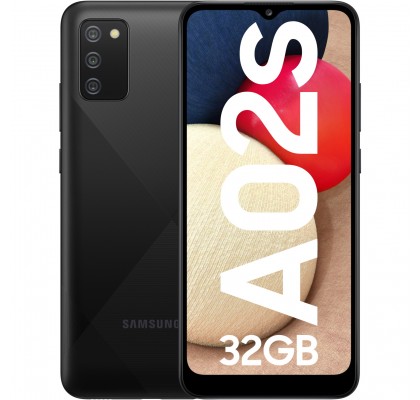 Samsung Galaxy A02s, 4G, 32GB, 3GB RAM, Dual SIM, Black