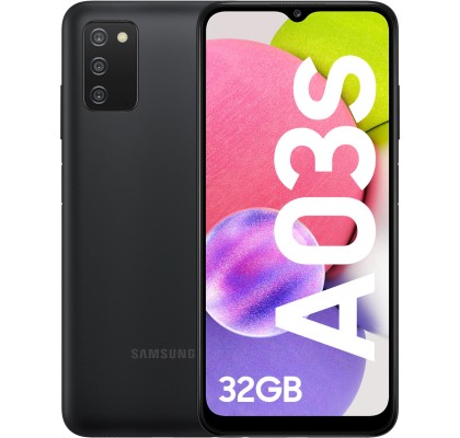 Samsung Galaxy A03s, 4G, 32GB, 3GB RAM, Dual SIM, Black