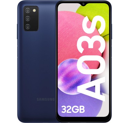 Samsung Galaxy A03s, 4G, 32GB, 3GB RAM, Dual SIM, Blue