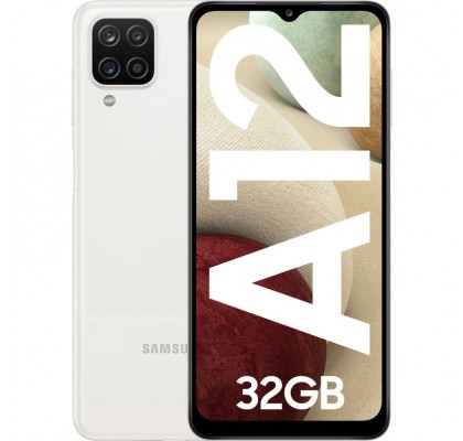 Samsung Galaxy A12, 32GB, Dual SIM, 4G, White