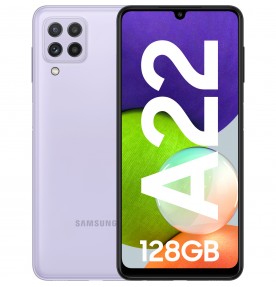 Samsung Galaxy A22, 4G, 128GB, 4GB RAM, Dual SIM, Violet