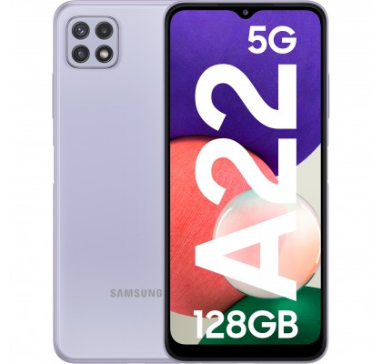 Samsung Galaxy A22, 5G, 128GB, 4GB RAM, Dual SIM, Violet