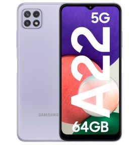 Samsung Galaxy A22, 5G, 64GB, 4GB RAM, Dual SIM, Violet