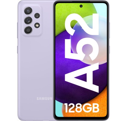 Samsung Galaxy A52 (2021), 128GB, 6GB RAM, Dual SIM, LTE, Violet