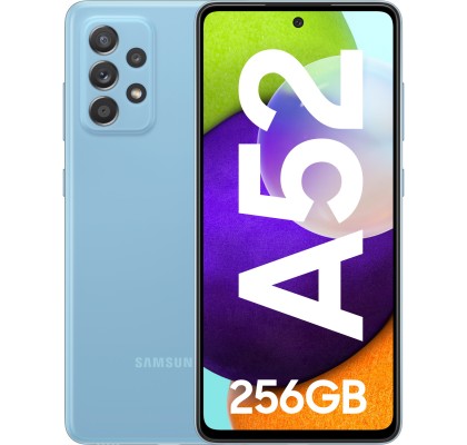 Samsung Galaxy A52 (2021), 256GB, 8GB RAM, Dual SIM, LTE, Blue