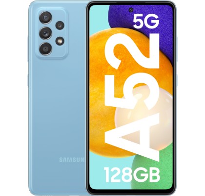 Samsung Galaxy A52 (2021), 128GB, 6GB RAM, Dual SIM, 5G, Blue