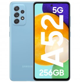 Samsung Galaxy A52 (2021), 256GB, 8GB RAM, Dual SIM, 5G, Blue