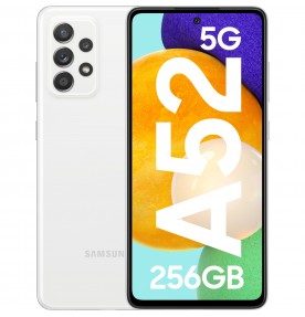 Samsung Galaxy A52 (2021), 256GB, 8GB RAM, Dual SIM, 5G, White
