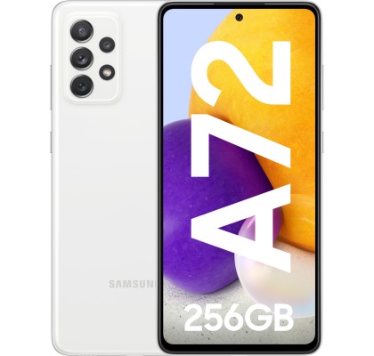 Samsung Galaxy A72 (2021), 256GB, 8GB RAM, Dual SIM, 4G, White