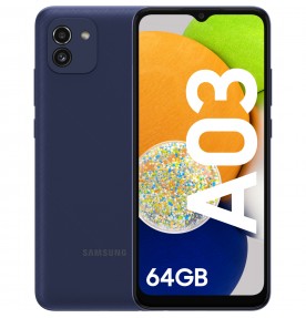 Samsung Galaxy A03, 4G, 64GB, 4GB RAM, Dual SIM, Blue