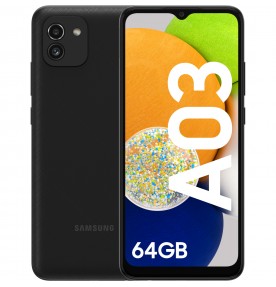 Samsung Galaxy A03, 4G, 64GB, 4GB RAM, Dual SIM, Black