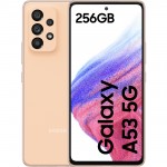 Samsung Galaxy A53 5G, 256GB, 8GB RAM, Dual SIM, Awesome Peach
