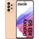 Samsung Galaxy A53 5G, 256GB, 8GB RAM, Dual SIM, Awesome Peach